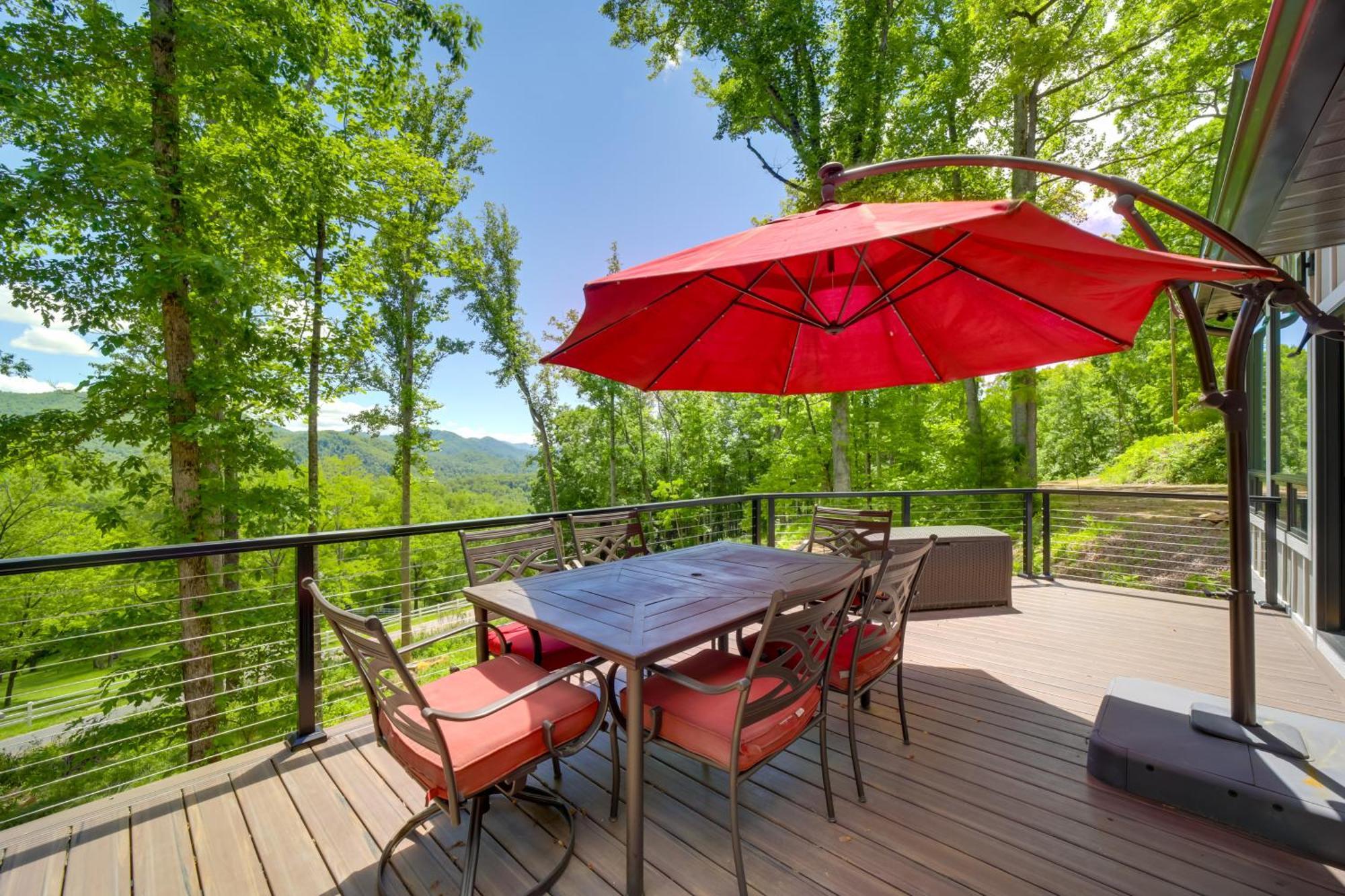 Vila Remote Smoky Mtn Escape With Views And Trail Access! Cullowhee Exteriér fotografie
